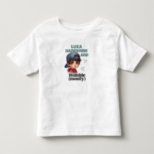 Cute Boy Handsome och Humble T Shirt