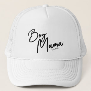 Cute Boy Mamma Modern Typography Simple Mamma Keps