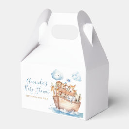 Cute Boy Noahs Ark Baby Shower Presentaskar