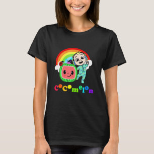 Cute Boy och hans Hund Smile for Family T Shirt