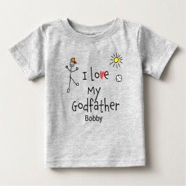 Cute Boys I kärlek Min gudfader Baby Tee