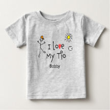 Cute Boys I kärlek My Tio Baby Tee