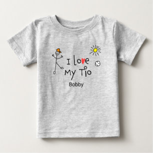 Cute Boys I kärlek My Tio Baby Tee