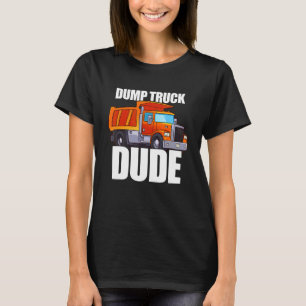 Cute Boy's Lastbil-kompis T Shirt
