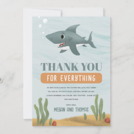 Cute Boys Shark Baby Shower Tack