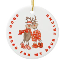 Cute Bra Cheer för min Hjort Friend Namn