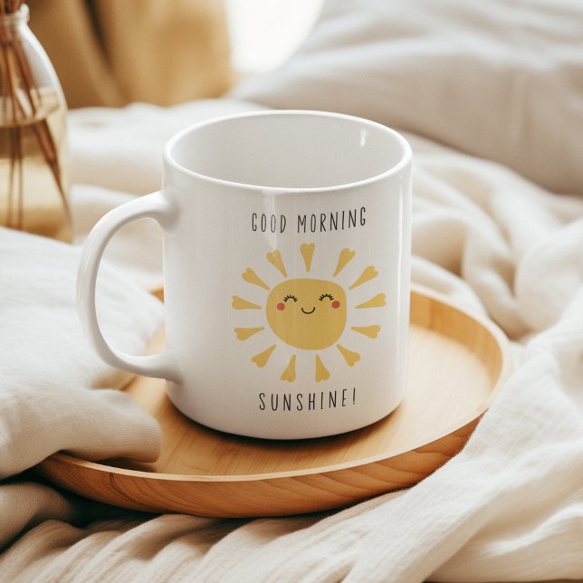 Cute Bra Morgon Sunshine Kawaii Kaffemugg (Skapare uppladdad)
