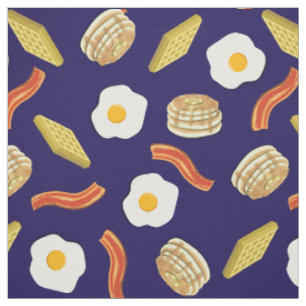 Cute Breakfast Kids Bacon Eggs Pancakes Waffles Tyg
