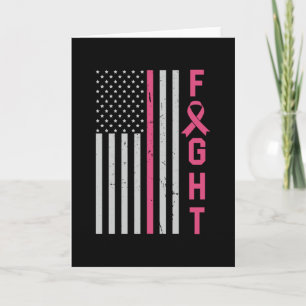 Cute Breast Cancer Awareness Friends Family Fiends Kort