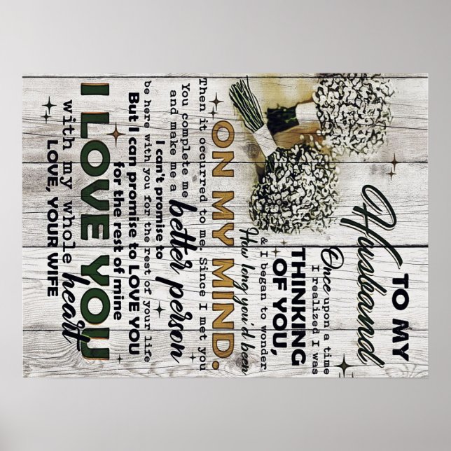 Cute Brev till Make | Loful Gift | Far-dagen Poster (Framsidan)