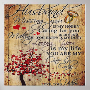 Cute Brev till Make Loful Gift Poster