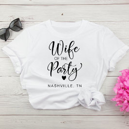 Cute Bride Nashville Bachelorette Party T Shirt