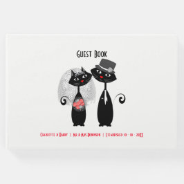 Cute Bride | Personligen Groom Bröllop Cats Gästböcker