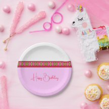 Cute Bright Rosa Blommigt