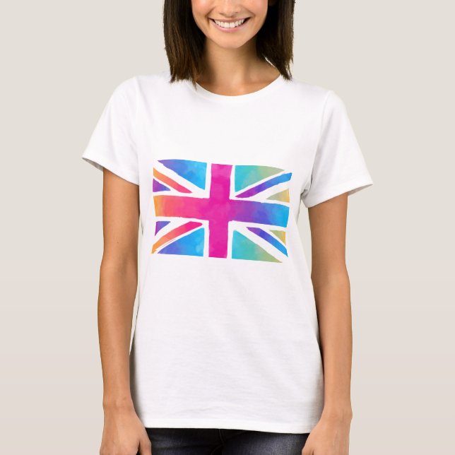 Cute British Flagga Tee (Framsida)