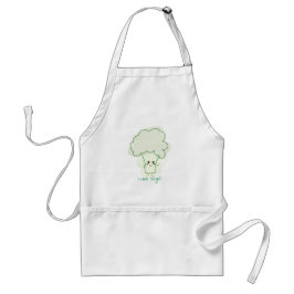 Cute Broccoli Apron Förkläde