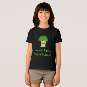 Cute Broccoli Pun-Tecknadens utformning T Shirt