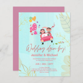 Cute Bröllop för enhetsbudgetinbjudningar