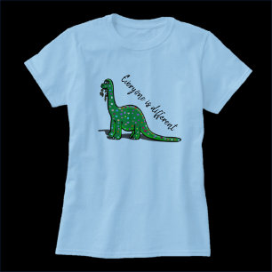 Cute Brontosaurus Dinosaur T Shirt