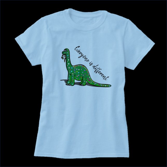 Cute Brontosaurus Dinosaur T Shirt (Skapare uppladdad)