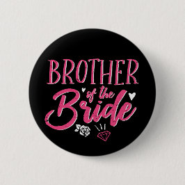 Cute Brother of The Bride Rosa Calligraphy Script Knapp