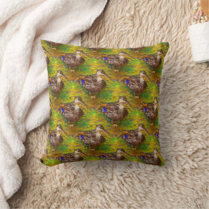 Cute Brown Ankor Animal Art Kudde