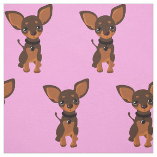 Cute Brown Chihuahua Puppy Hund Tyg