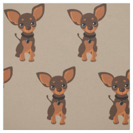 Cute Brown Chihuahua Puppy Hund Tyg