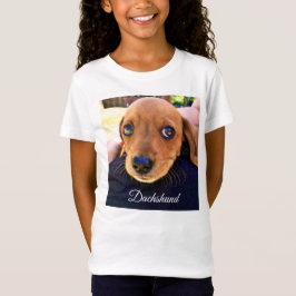 Cute Brown Dachshund Puppy Hund T Shirt