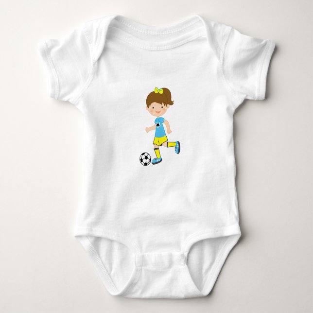 Cute Brown HERT Baby Shirt T (Framsida)