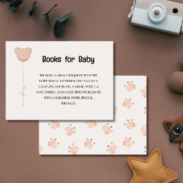Cute Brown kan vänta på babyduschen. Tilläggskort