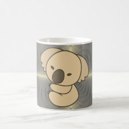 Cute Brown Koala Bear Baby Magisk Mugg