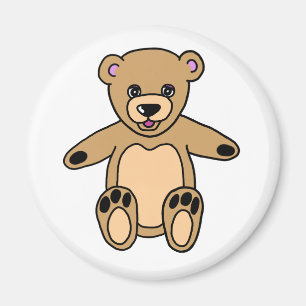 Cute Brown-Nalle Magnet