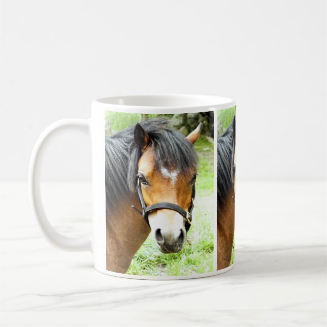 CUTE BROWN PONY KAFFEMUGG (Vänster)