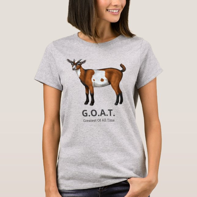 Cute Brown spottade get Underbarare av tiden T Shirt (Framsida)