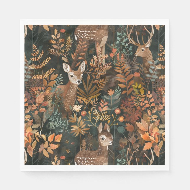 Cute brundeg mönster pappersservett (Framsidan)