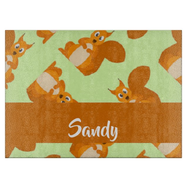 Cute brunekorre mönster (Framsidan)