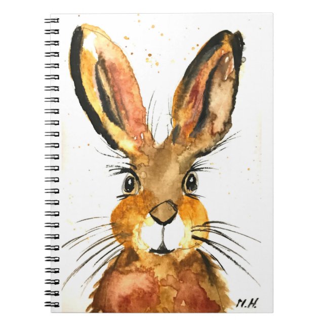 Cute brunkanin anteckningsbok (Framsidan)