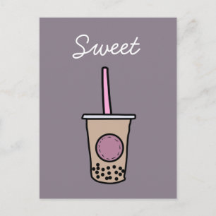 Cute bubbelte vykort