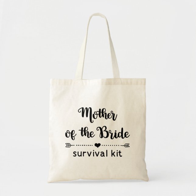 Cute Budens mamma Survival Kit Tygkasse (Framsidan)