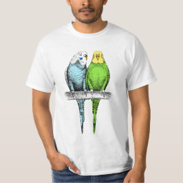 Cute Budgerigar par Budgies T Shirt