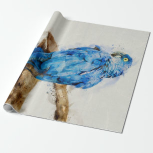 Cute Budgie Bird Bidrag till Parrot Älskare Presentpapper