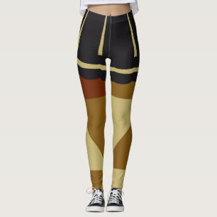 Cute Buffalo Play Mönster Leggings