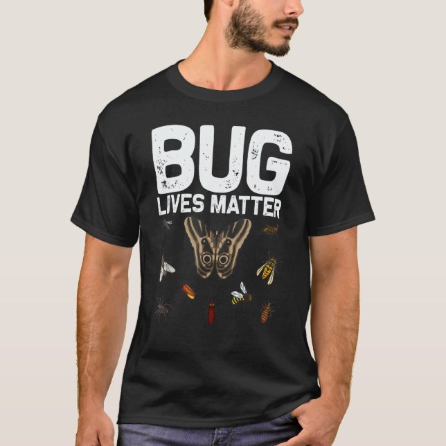 Cute Bug For Boys Girls Kids Insect Entomology T Shirt (Framsida)