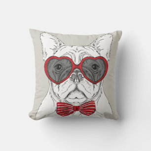 Cute Bulldog Kudde