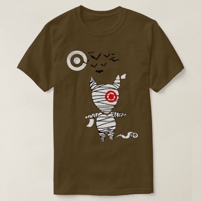 Cute Bullseye Hund Team Member TShirt 1 T Shirt (Design framsida)