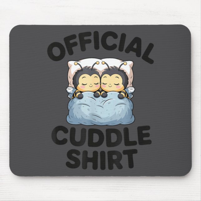 Cute Bumble Bee Couple Cuddle  Musmatta (Framsidan)