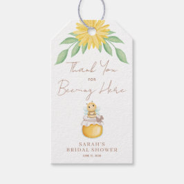 Cute Bumblebee Gult Tack Kön Neutral Presentetikett