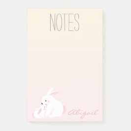 Cute bunnies | Anteckningar efter Personlig Post-it Block