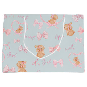 Cute Bunnies & Bows Mut Gft Bag